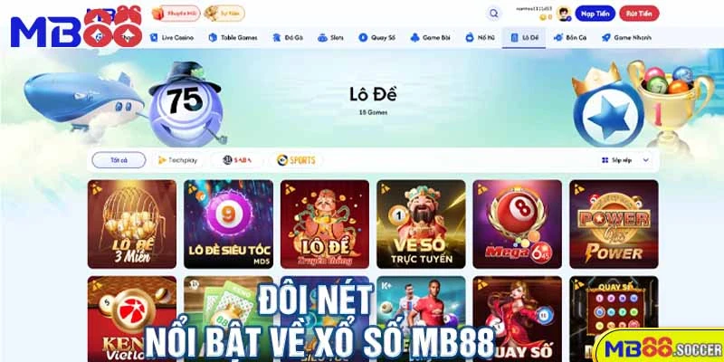Đôi Nét Nổi Bật Về Xổ Số MB88
