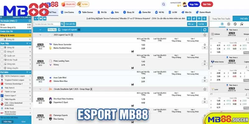 Esport MB88