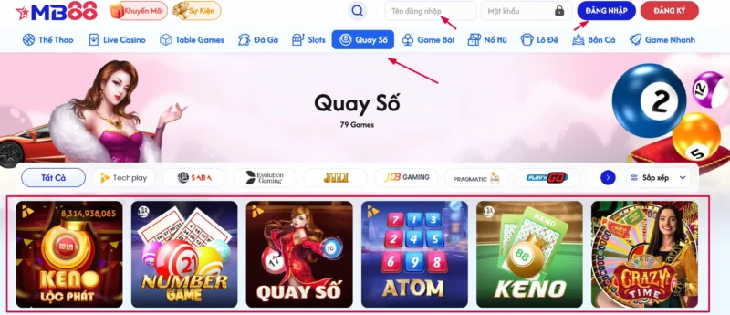 Khám Phá Tận Tình Hưởng Thú Vị Với Quay Số MB88 - Trò Chơi May Rủi Đầy Hứng Khởi 2 Cách Thức Tham Gia Quay Số MB88